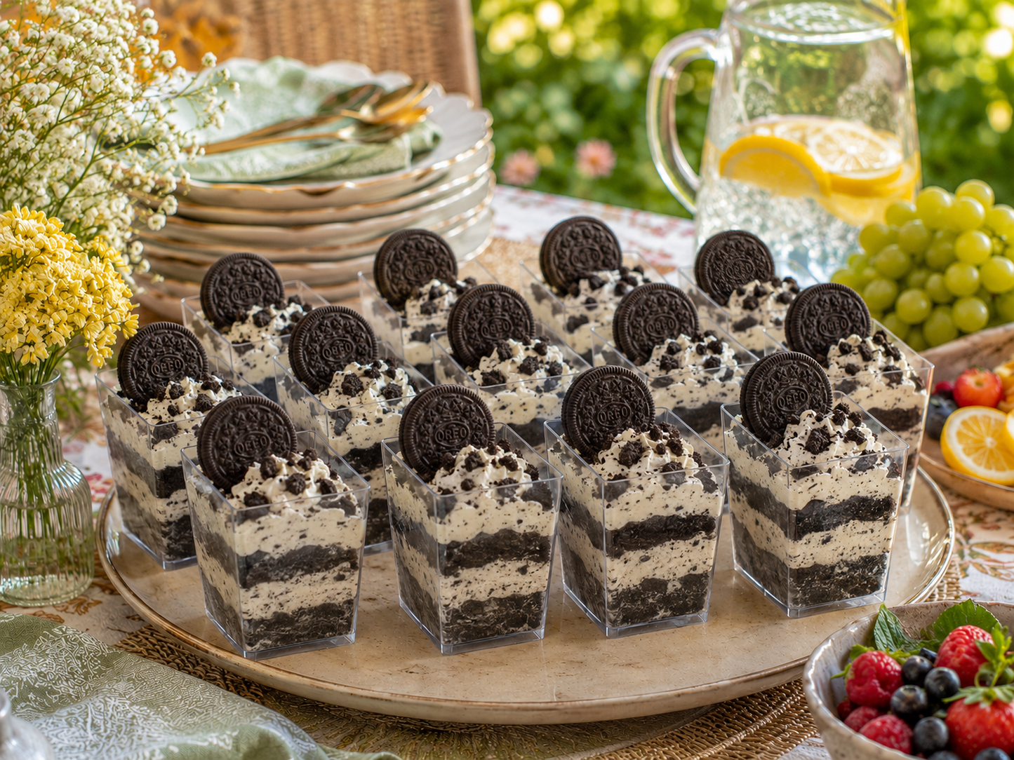 Cookies 'n Cream Cups (Gluten Free)