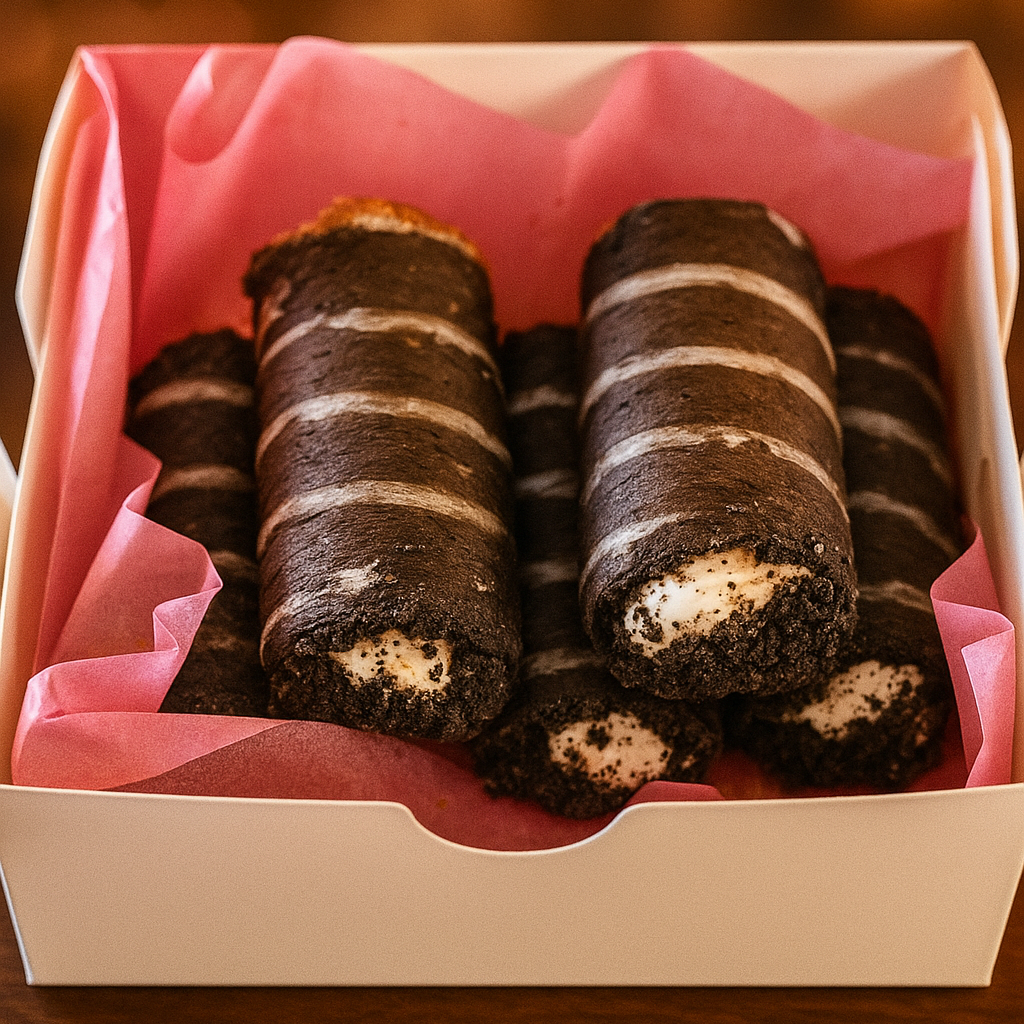 Oreo Crunch Cannolis