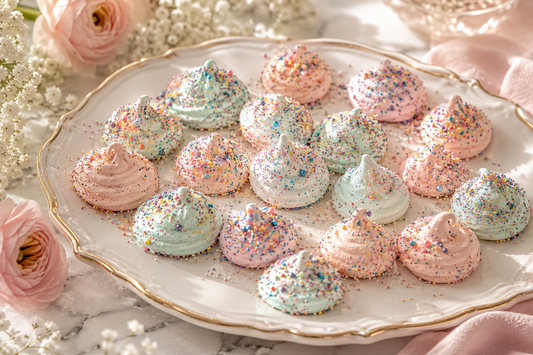 Unicorn Explosion Meringues