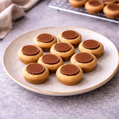 Peanut Butter Surprise Cookie Cups (Gluten Free)