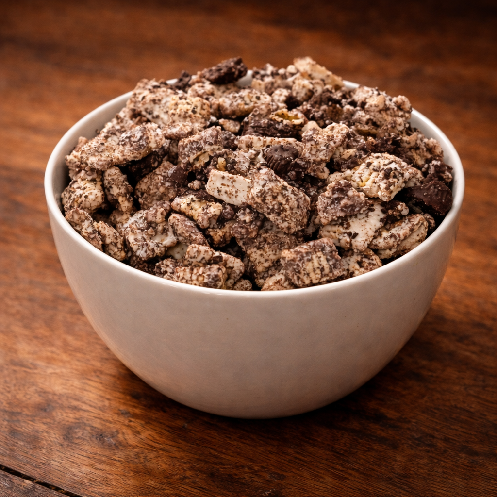 Creamy Cookie Muddy Buddies